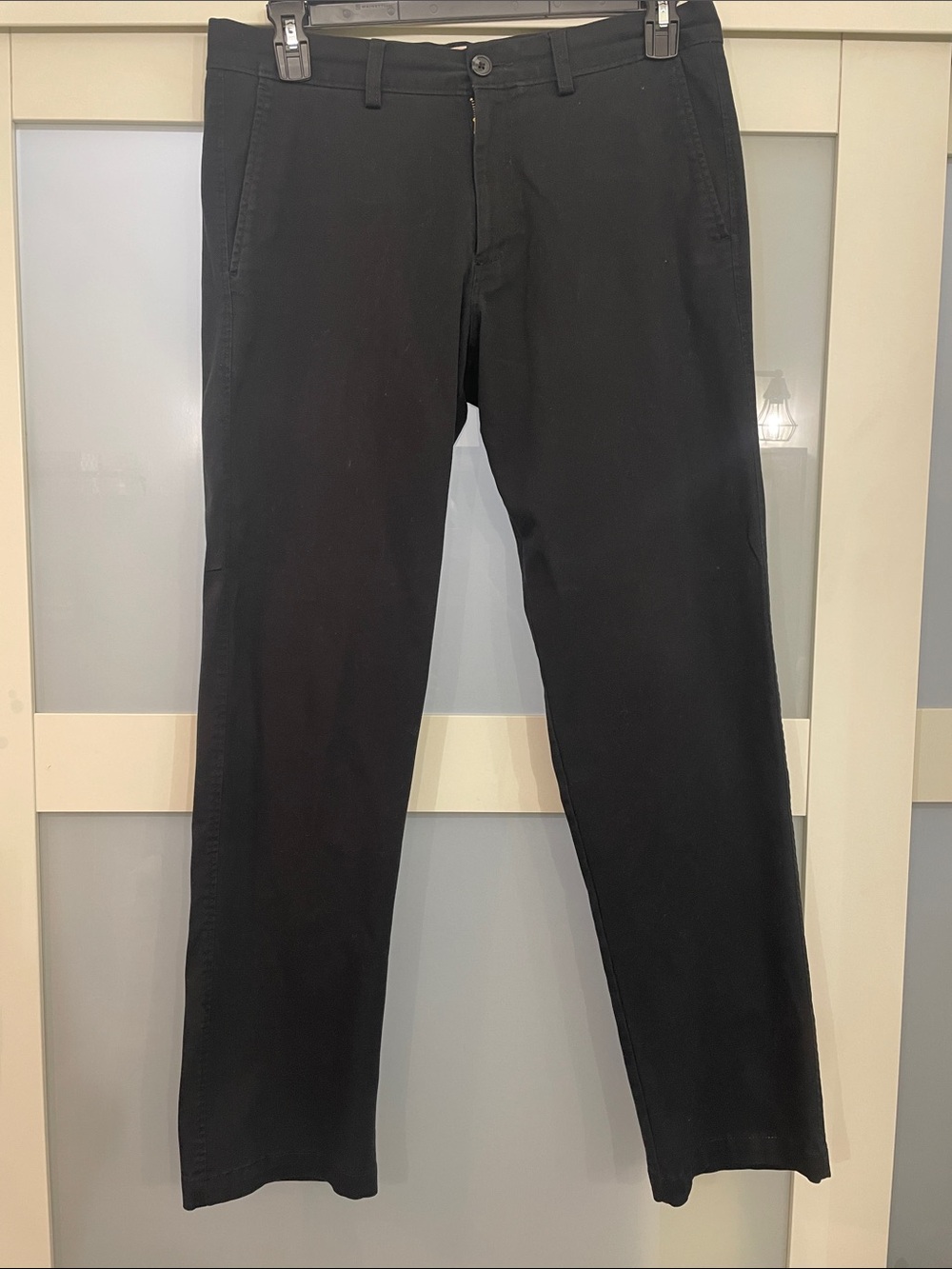 Haggar Black Chinos - Straight Leg